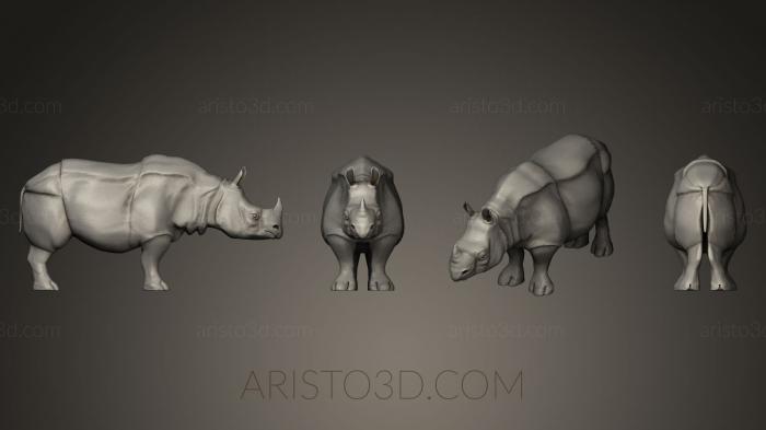 Animal figurines (STKJ_0420) 3D model for CNC machine